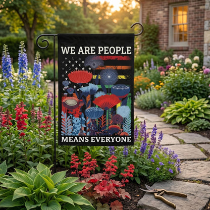Pride Garden Flag, Inclusive Yard Decor, GIFT 2026, Equality Floral Flag, Rainbow Ally Gift, Outdoor Home Porch Decor, Unity Banner Art